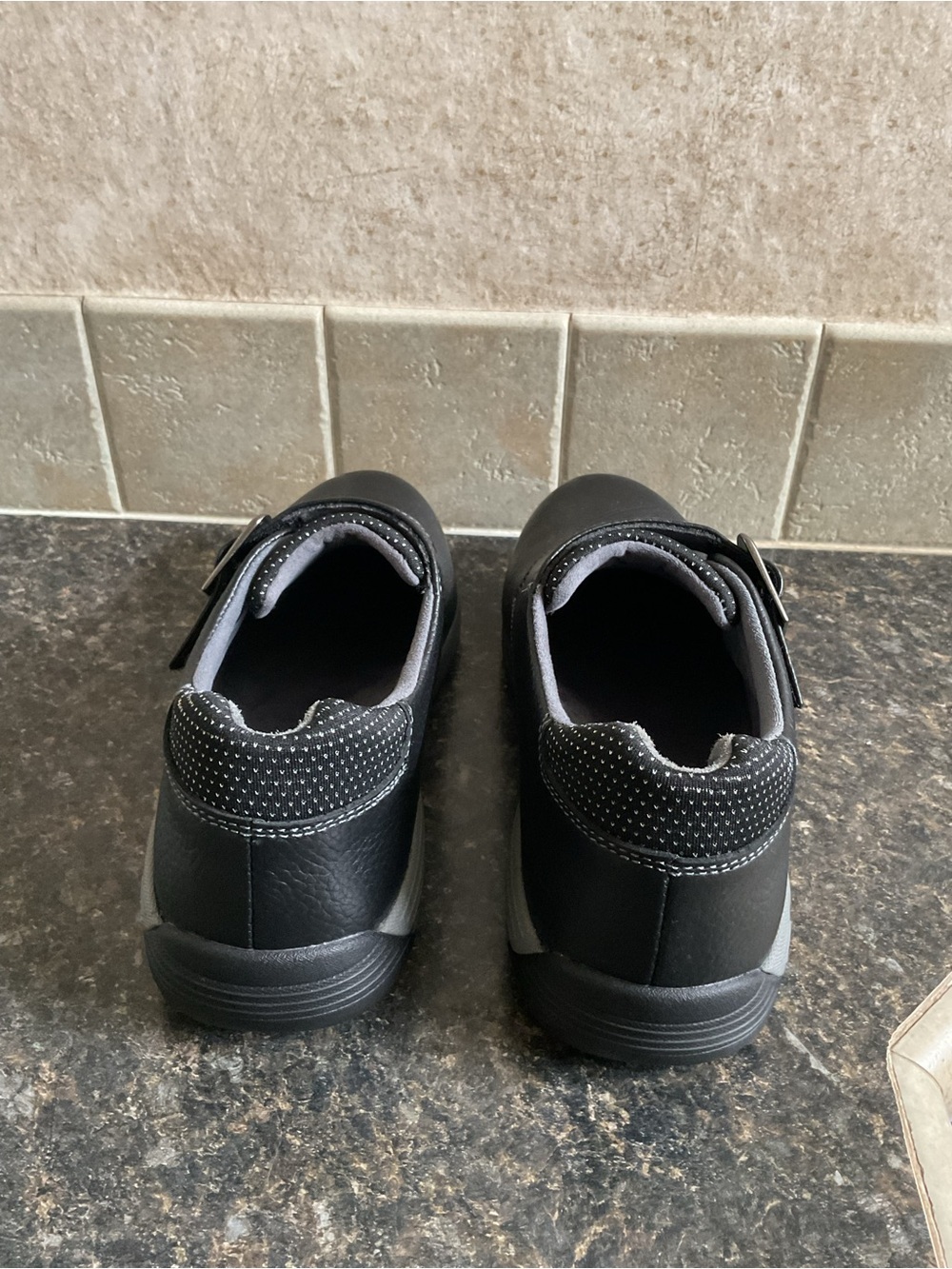 DREW Tempo Black Slip-On shoes with Buckle Strap - Picture 3 of 8